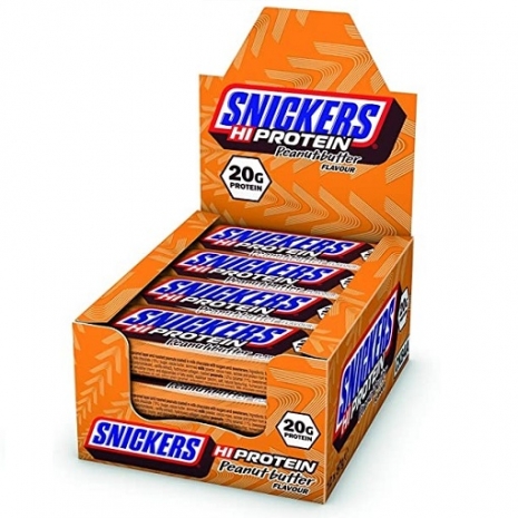 12 x Snickers Hi-Protein Peanut Butter 57g